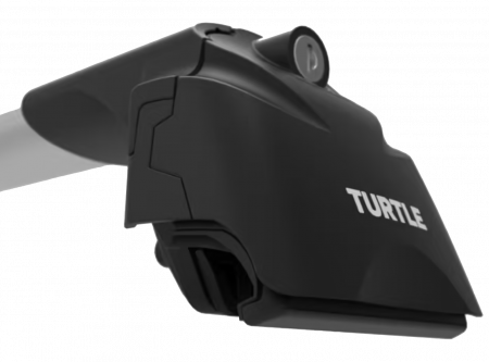 Багажник на интегрированные рейлинги Turtle Air 2 (комплект 2 шт.) модель 106 цвет серебристый от магазина ФаркопРос